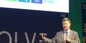 Earth Institute’s Jeffrey Sachs says Solve’s goals align with the UN’s new sustainability goals.