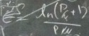 efficiency equation on blackboard